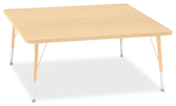 Table scolaire carrée - Modèle économique