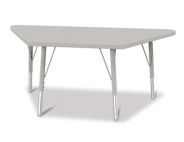 Trapezoid school table - economical model