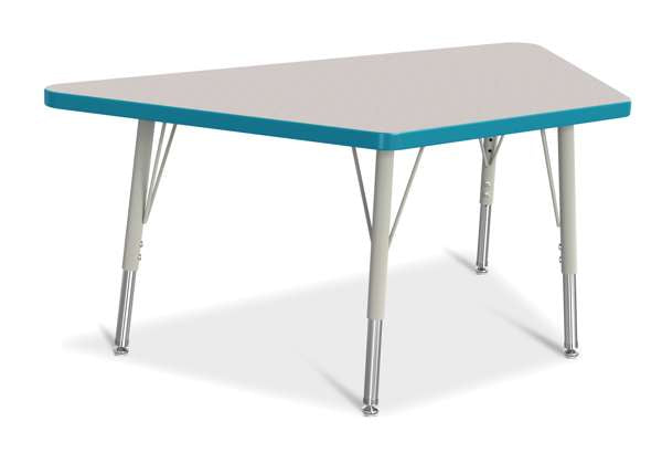 Trapezoid school table - economical model