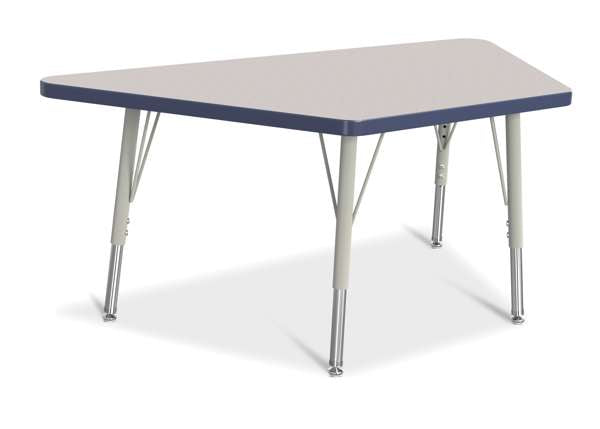 Trapezoid school table - economical model