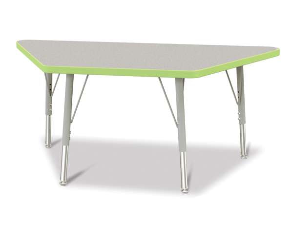 Trapezoid school table - economical model