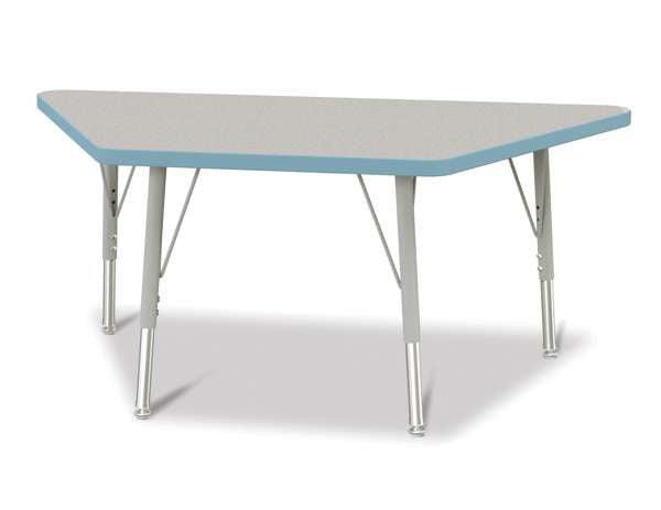 Trapezoid school table - economical model