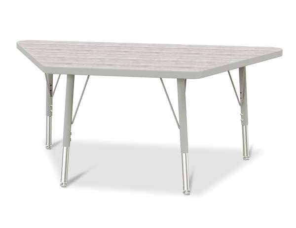 Trapezoid school table - economical model