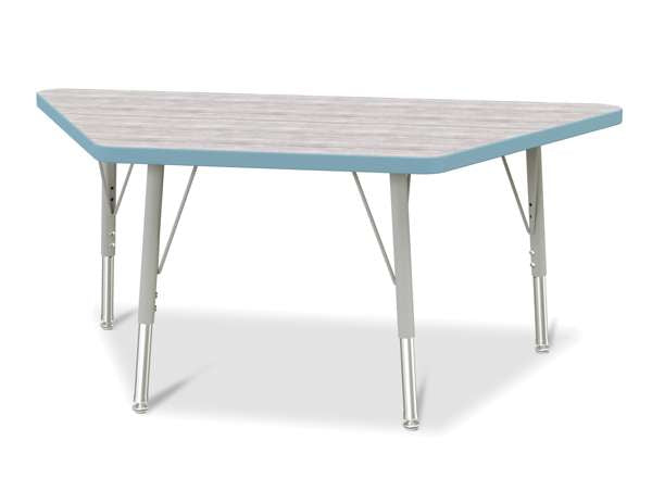 Trapezoid school table - economical model